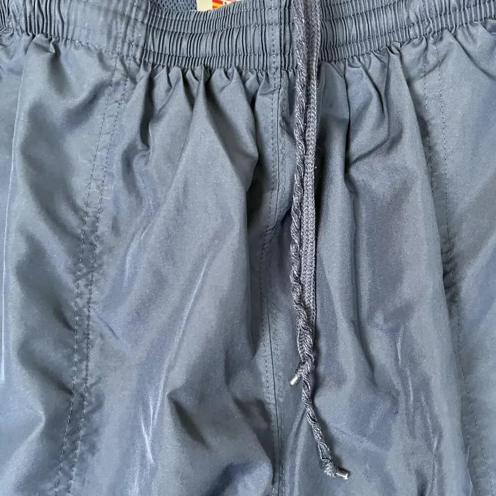 Vintage Adidas Track Pants Mens Large Blue 3 Stripe Climaproof Zip Hem Athletic